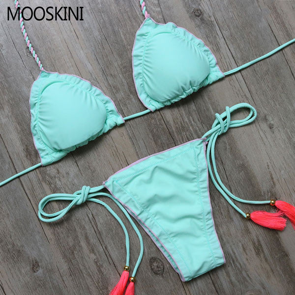 Hot Brazilian Cheeky Bikini Multi Color