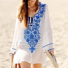 Embroidered Beach Cover Up