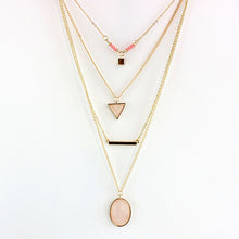 Bohemian Triangle Layer Necklace