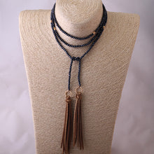 Huntress Dream Long Tassel Necklace