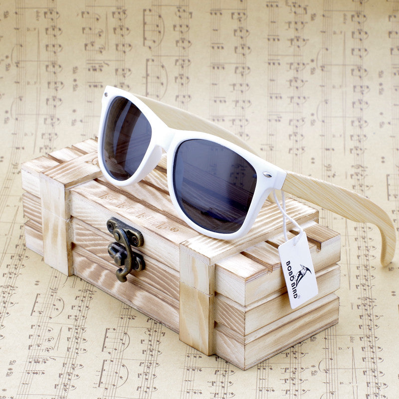 Bamboo Wood Polarized Sunglasses